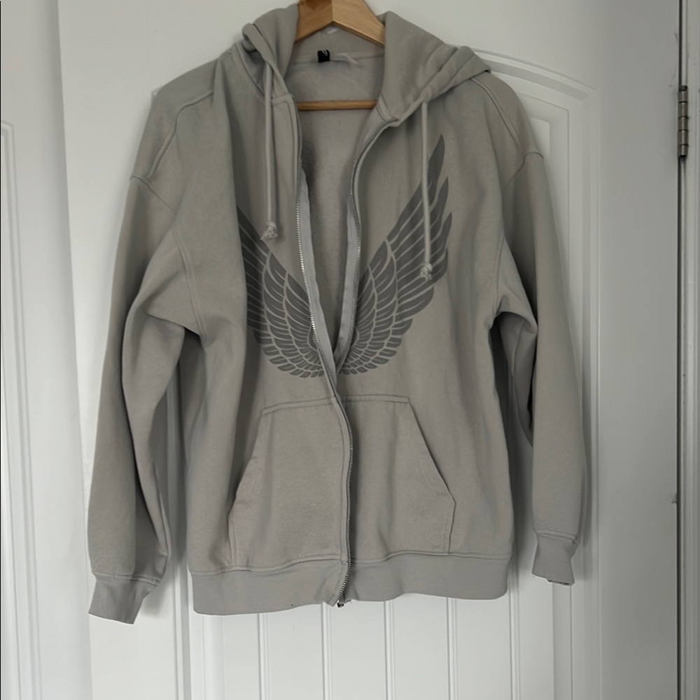 H&M Light Gray Hoodie